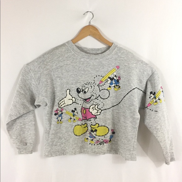 Disney Sweaters - Vintage Disney Mickey Minnie crew